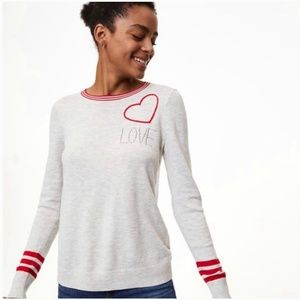 Like new Loft Love sweater